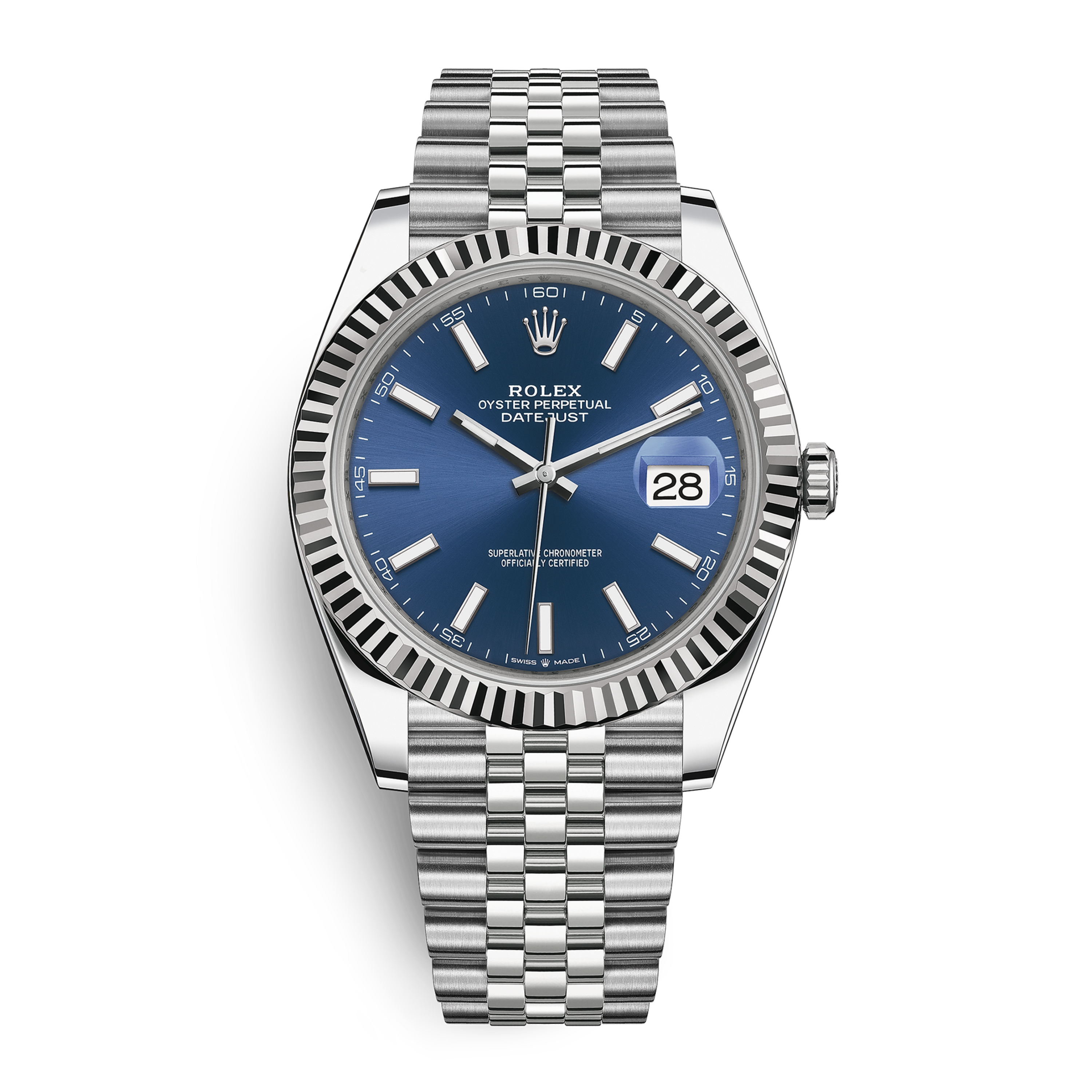 Datejust Steel Jubilee Blue Dial 41mm