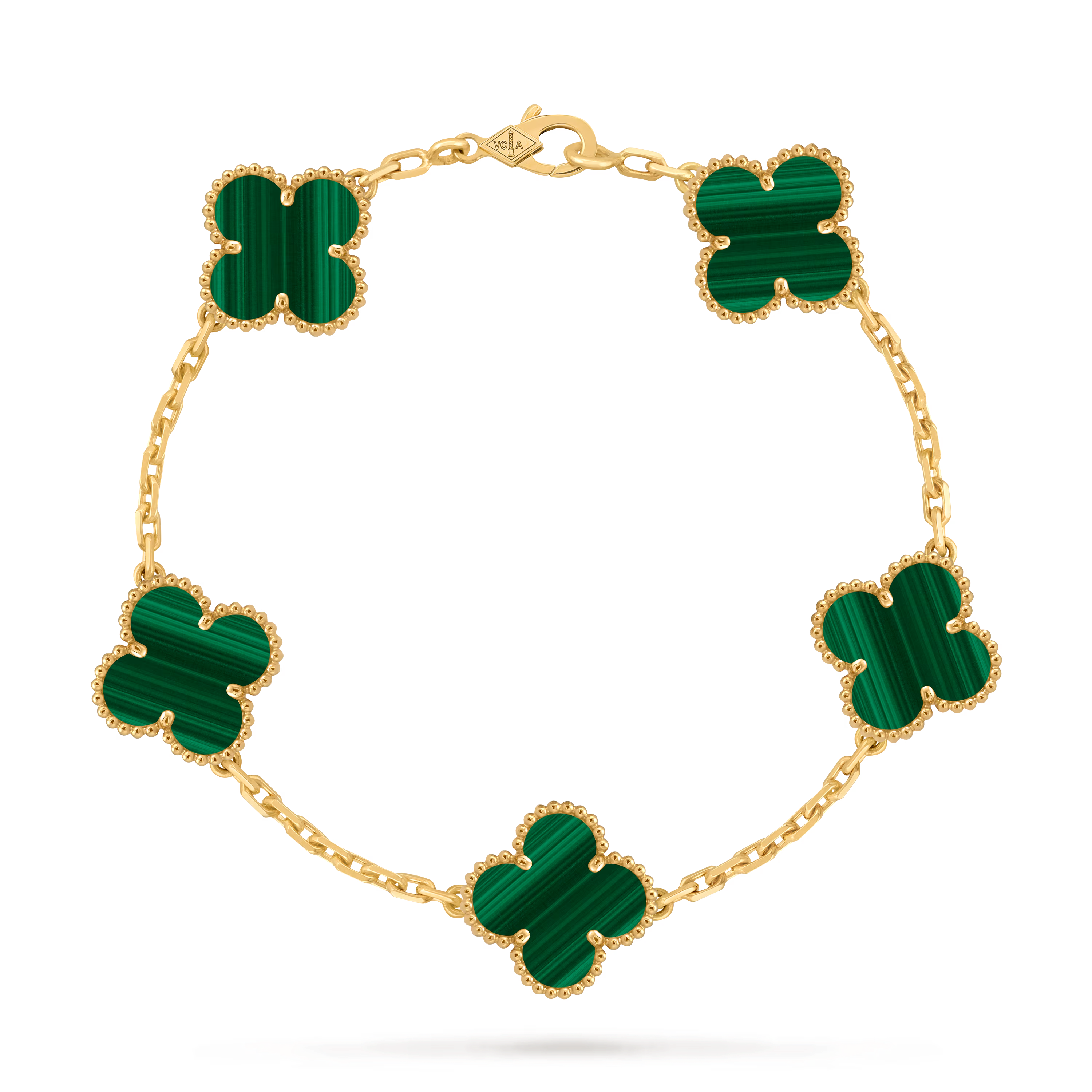 Vintage Alhambra bracelet, 5 motifs