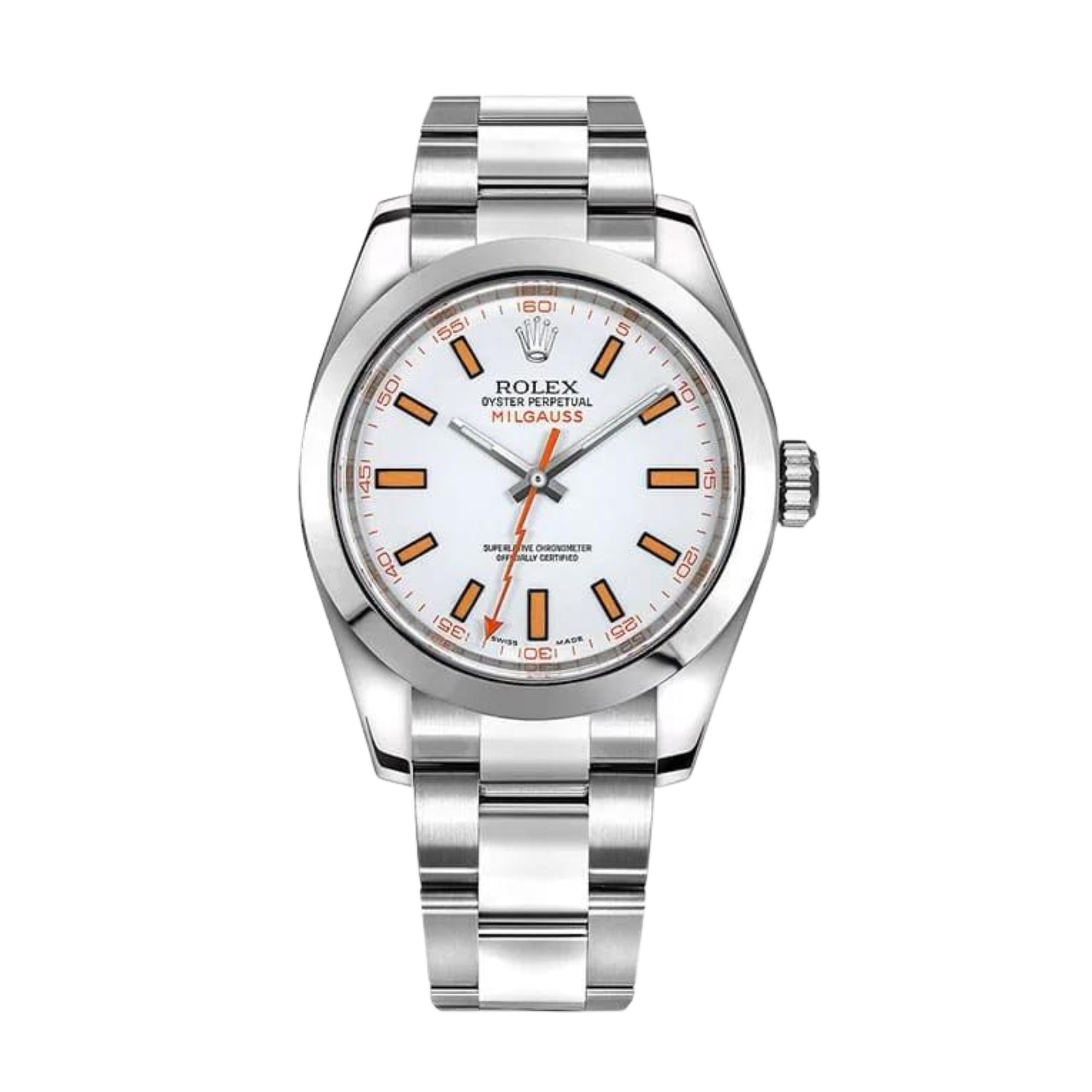 Milgauss Steel White Dial 40mm