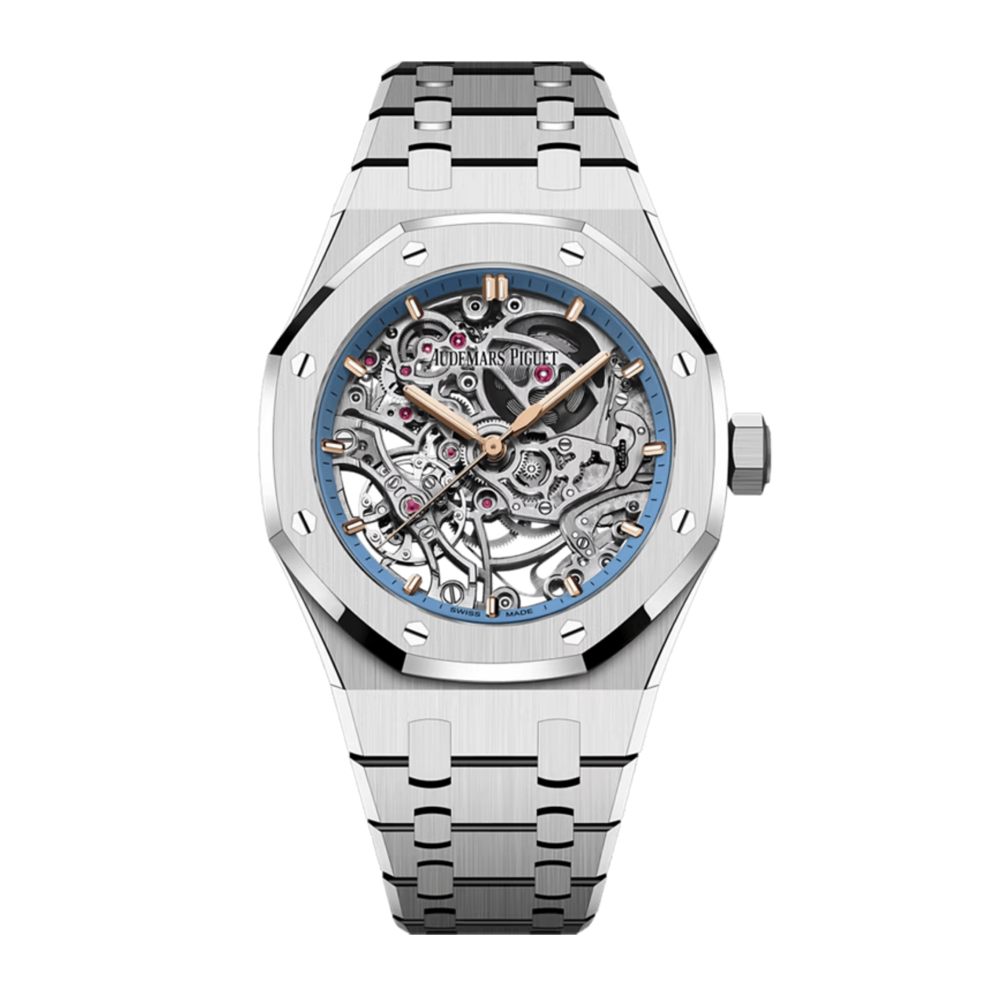 Royal Oak Double Balance Wheel White Gold Openworked 37mm
