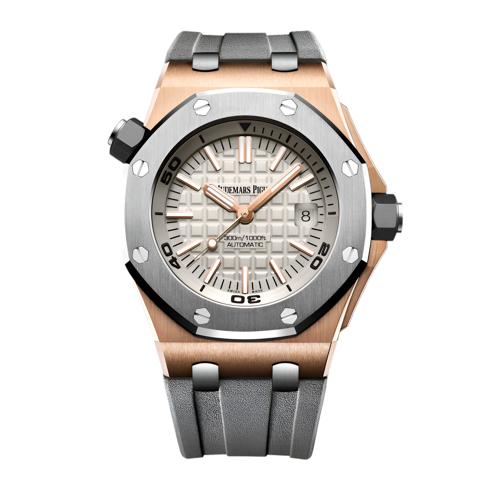 Royal Oak Offshore Diver Limited Edition Rose Gold & Titanium Grey Dial 42mm