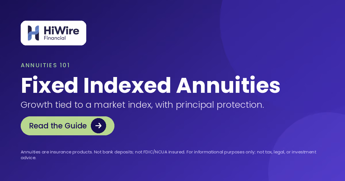Fixed indexed annuities explained