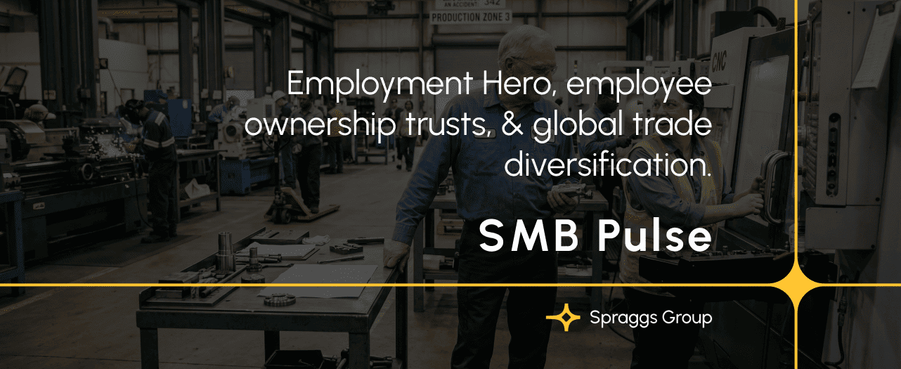 Employment Hero, employee ownership trusts, & global trade diversification.