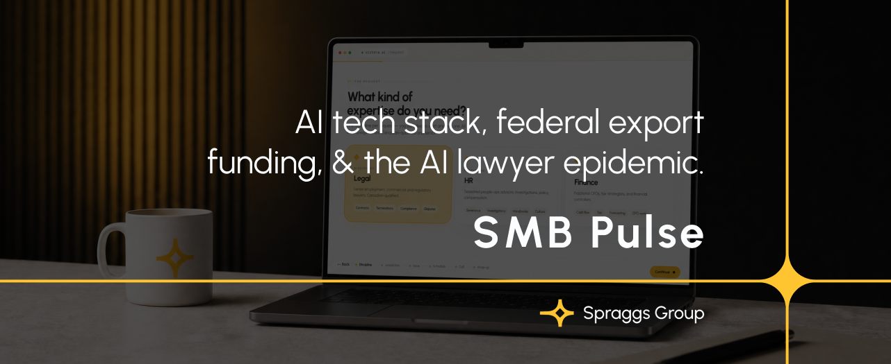 Three AI tools that will save you time this year, federal money for businesses eyeing international markets, and how Vistera ensures legal AI doesn’t make mistakes.