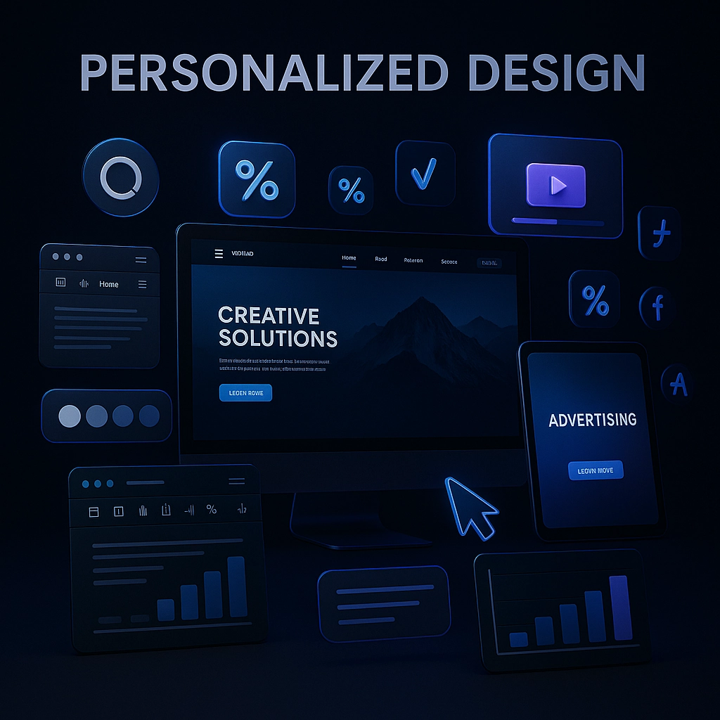 Un design personnalisé numérique sur mesure