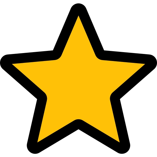 Une étoile allumée