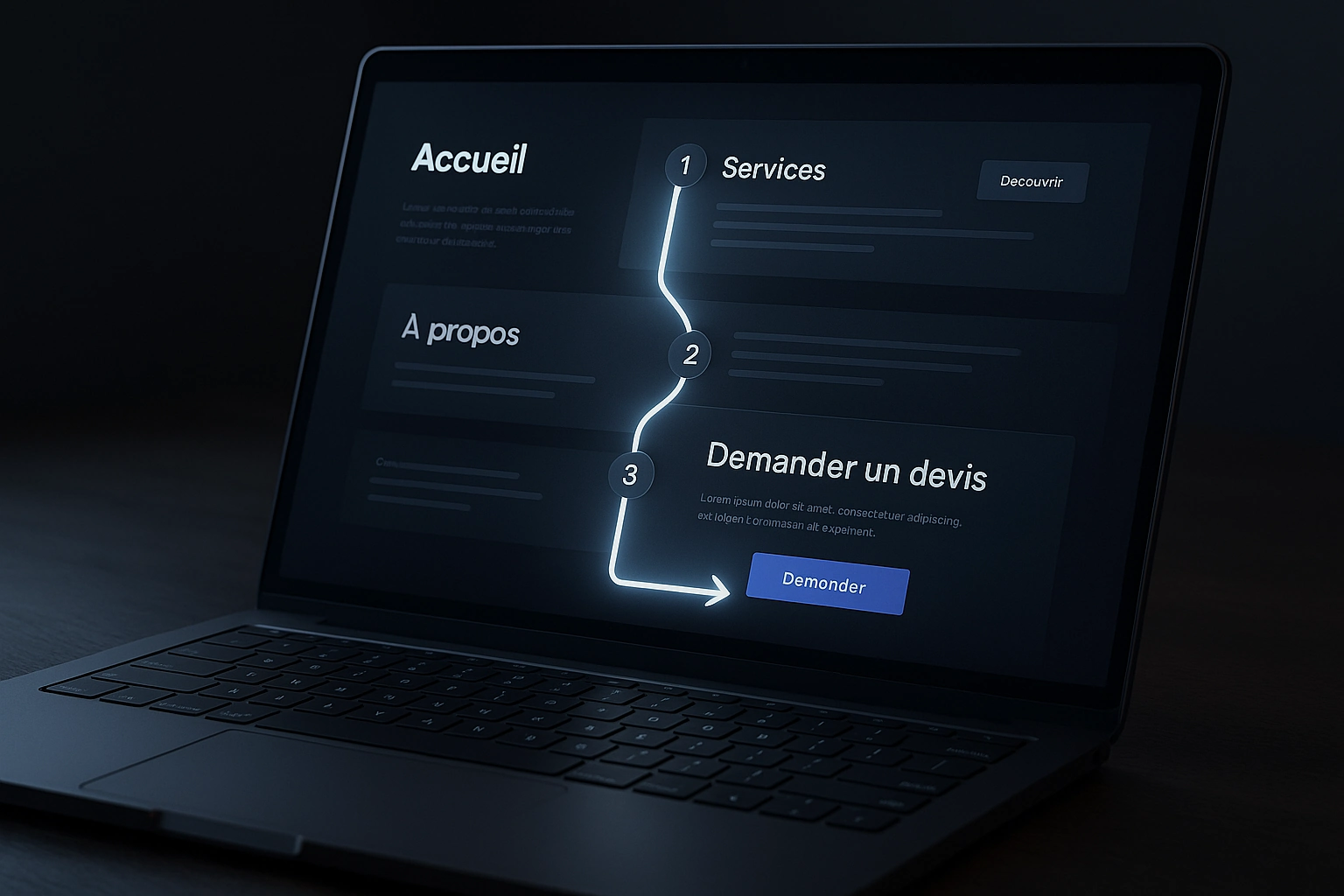 Un site internet intuitif et clair