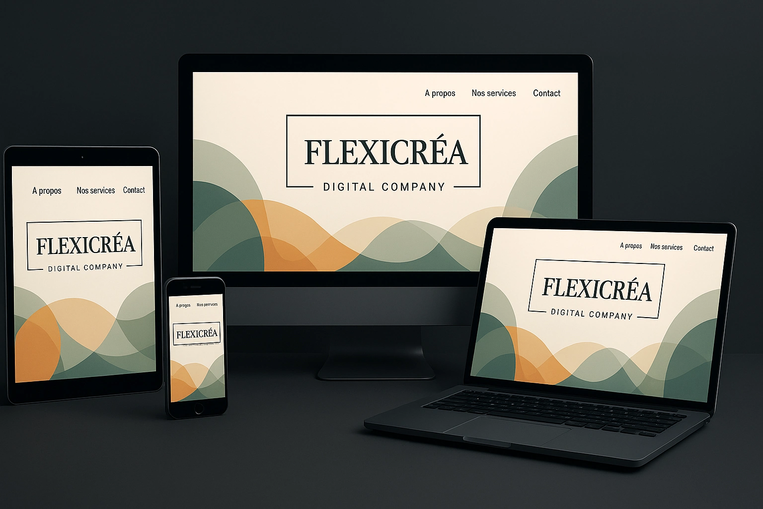 Un site internet professionnel créé par Flexicréa
