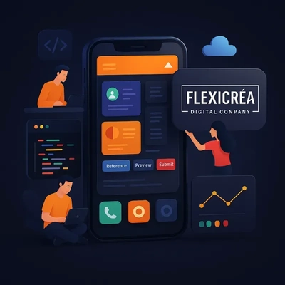 Création d'une application mobile Flexicréa