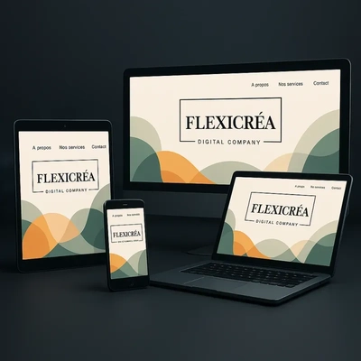 Un site internet professionnel créé par Flexicréa