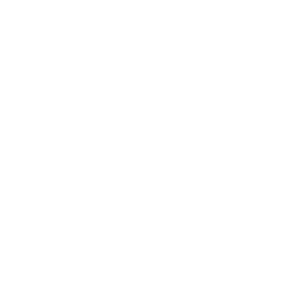 White outline of a tulip flower with three petals and a central spiral shape.