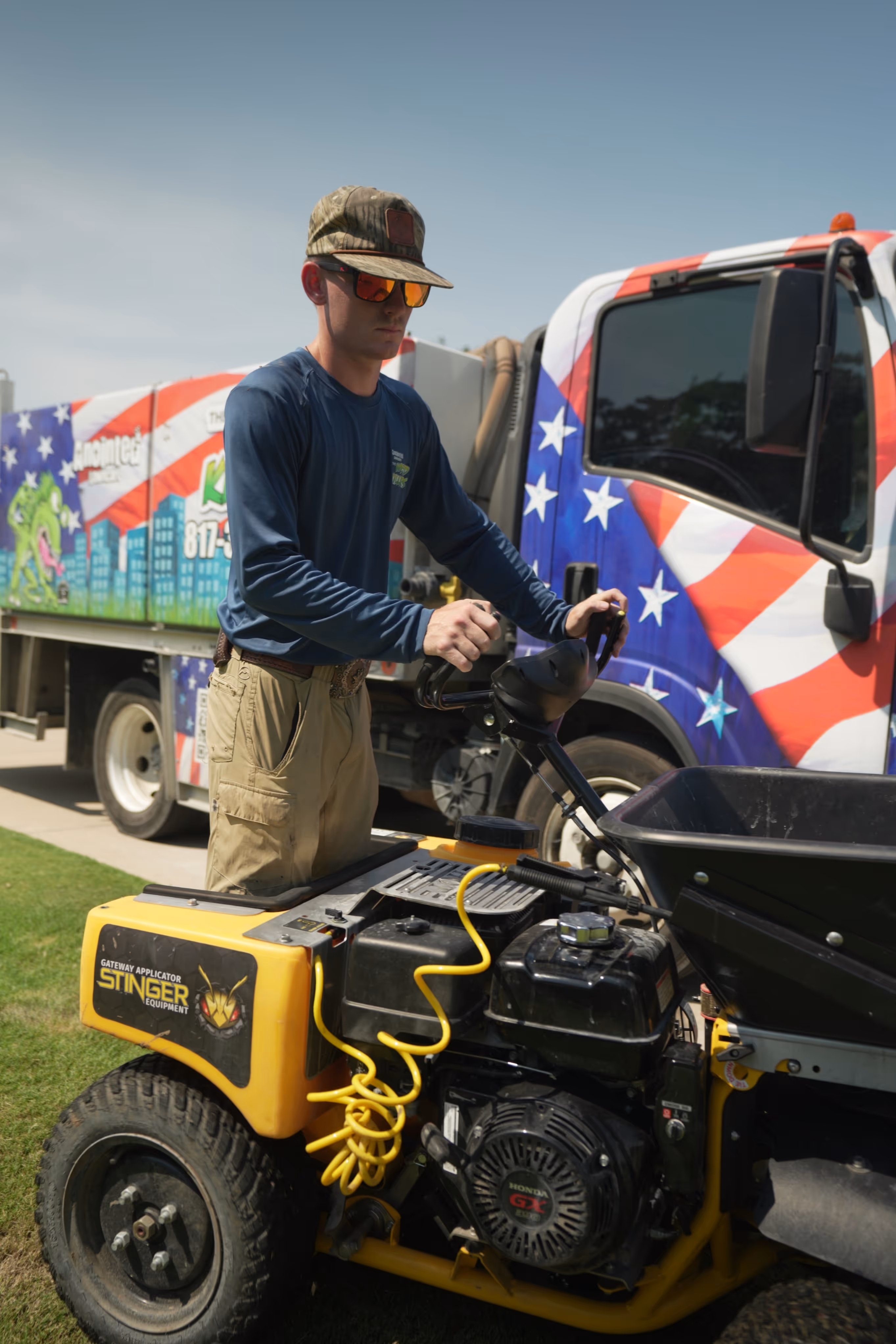 Stinger Gateway Applicator machine