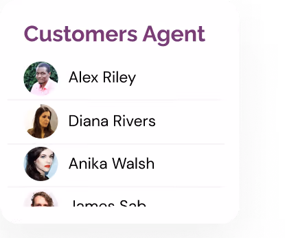 customers agent photo