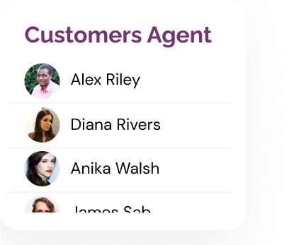 customers agent photo