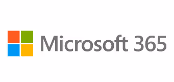 Microsoft 365 logo with four colored squares in red, green, blue, and yellow.