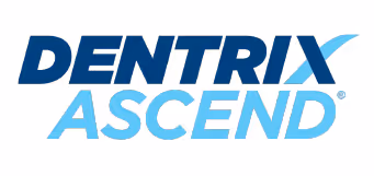 Dentrix Ascend dental practice management software logo.