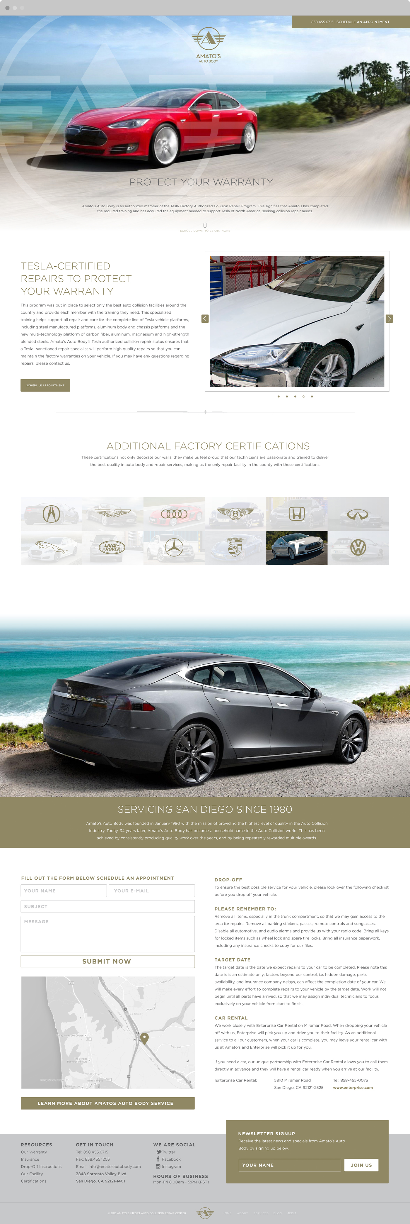 Tesla Website