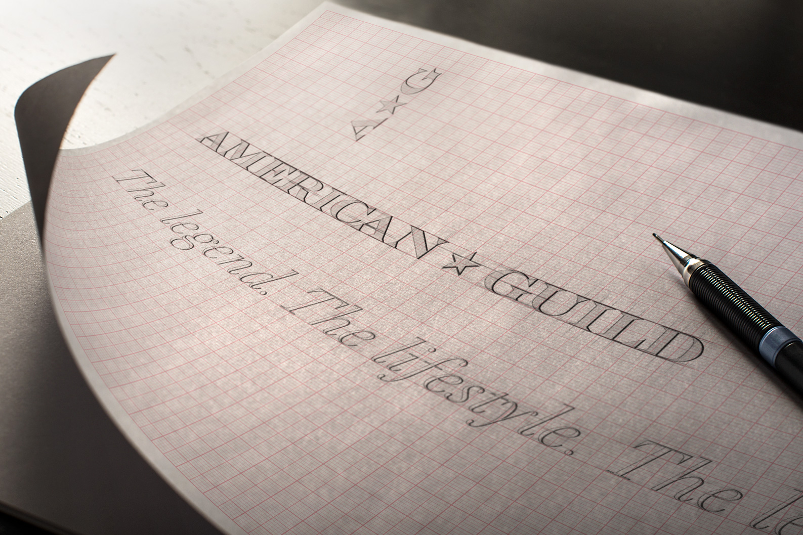 American Guild Logo Design