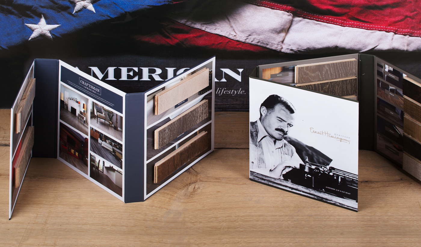 American Guild Architectural Flooring Binder Design