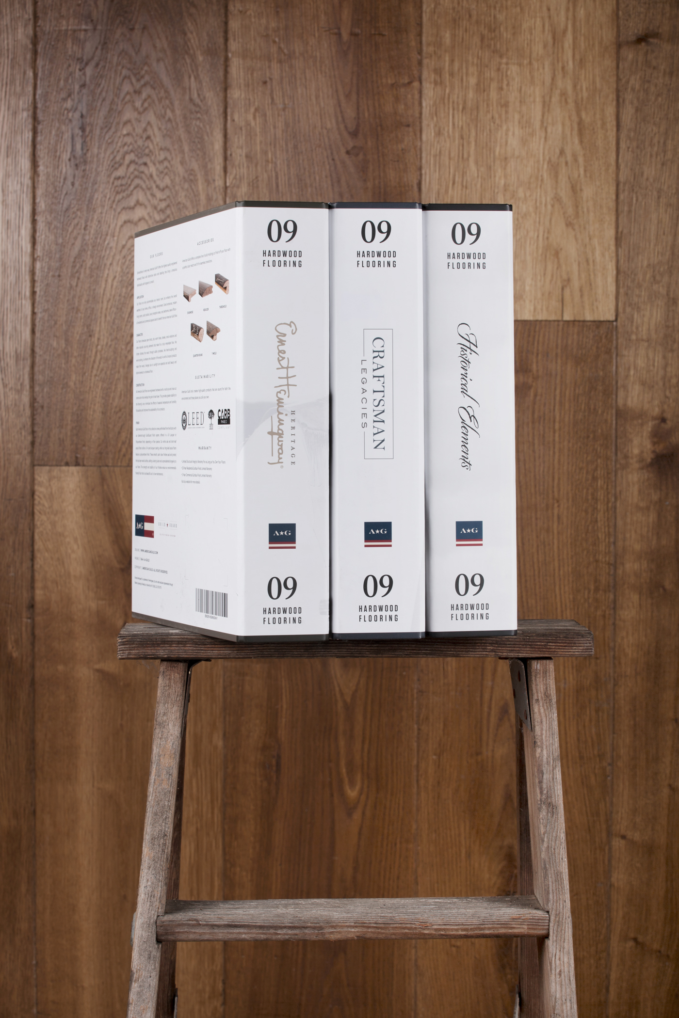 American Guild Architectural Flooring Binder Design