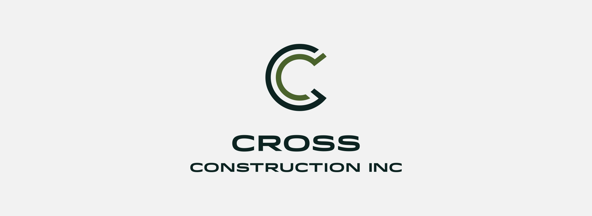 Construction company logotype