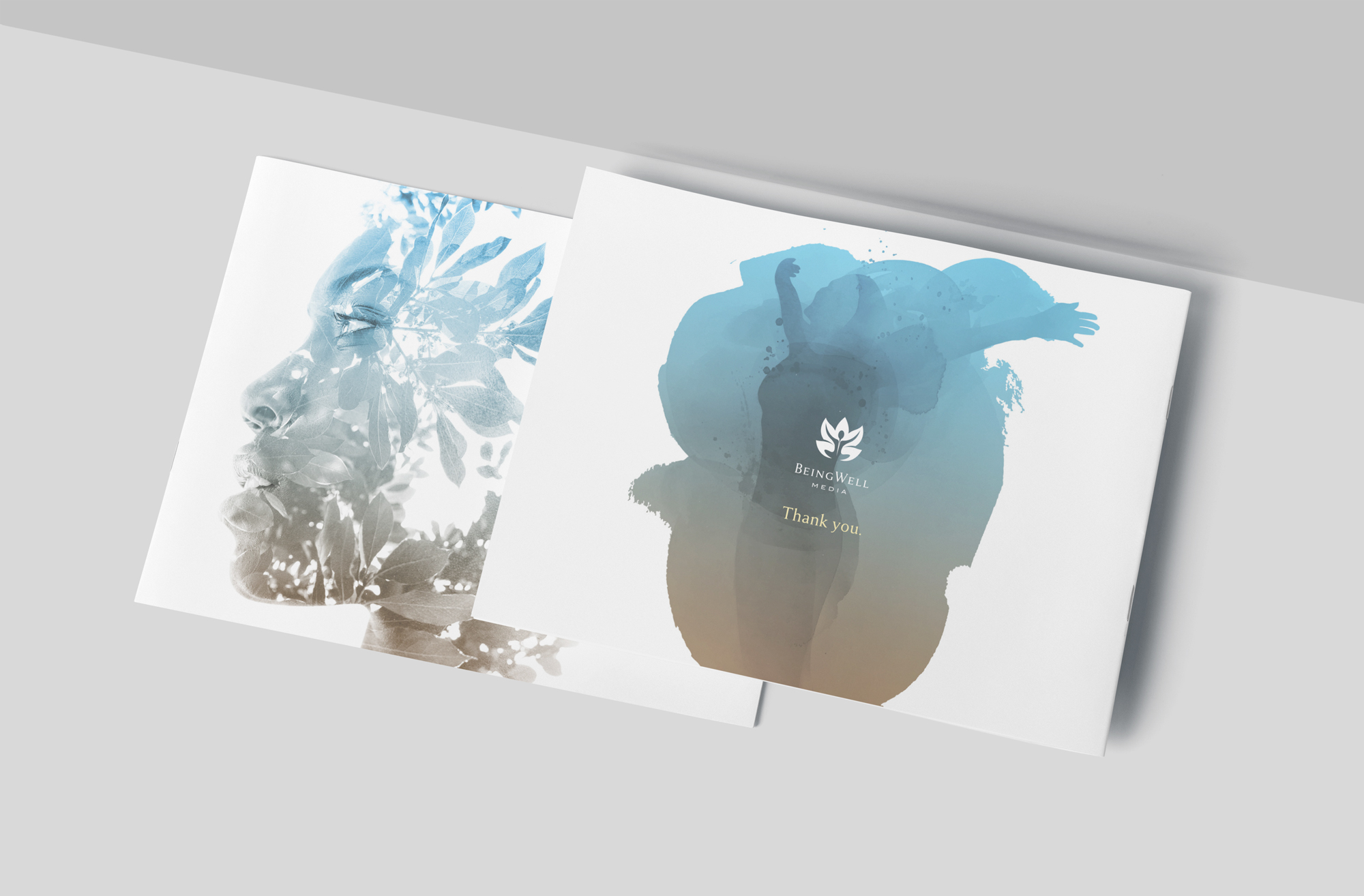 BeingWell Brand Identity, Health Brand Marketing