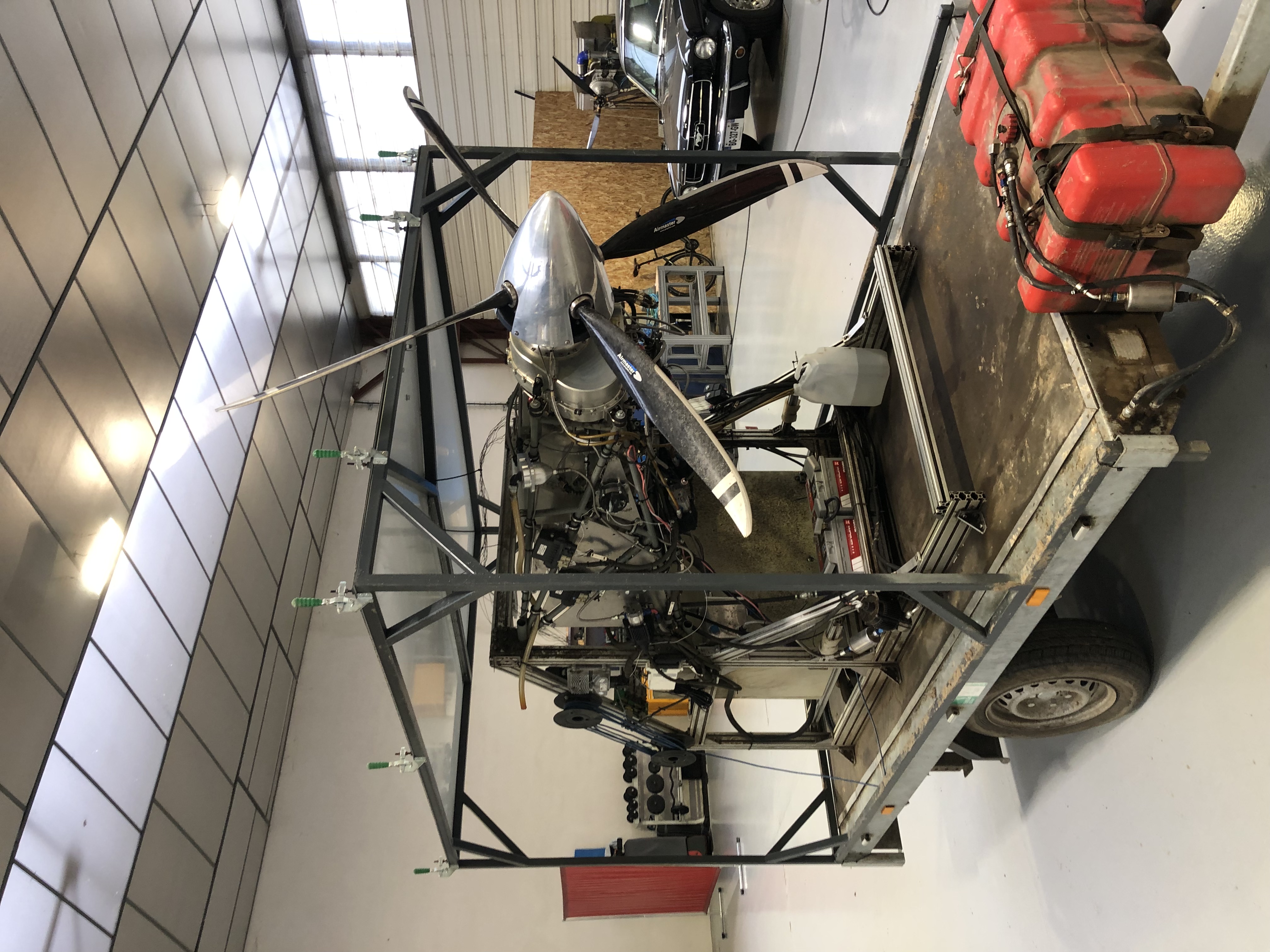 image of a satellite orbiting earth