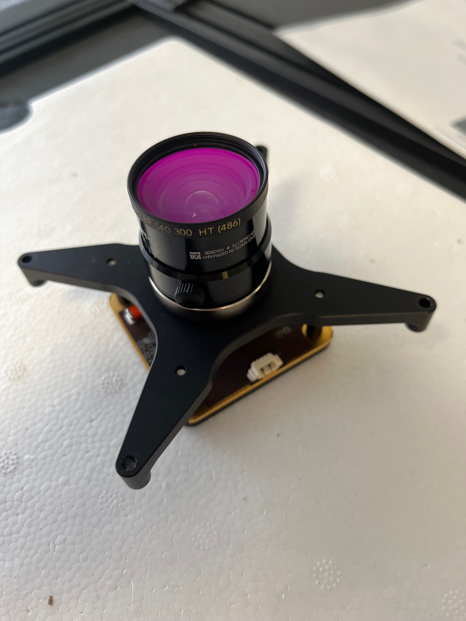 image of a space exploration interface in holographic display