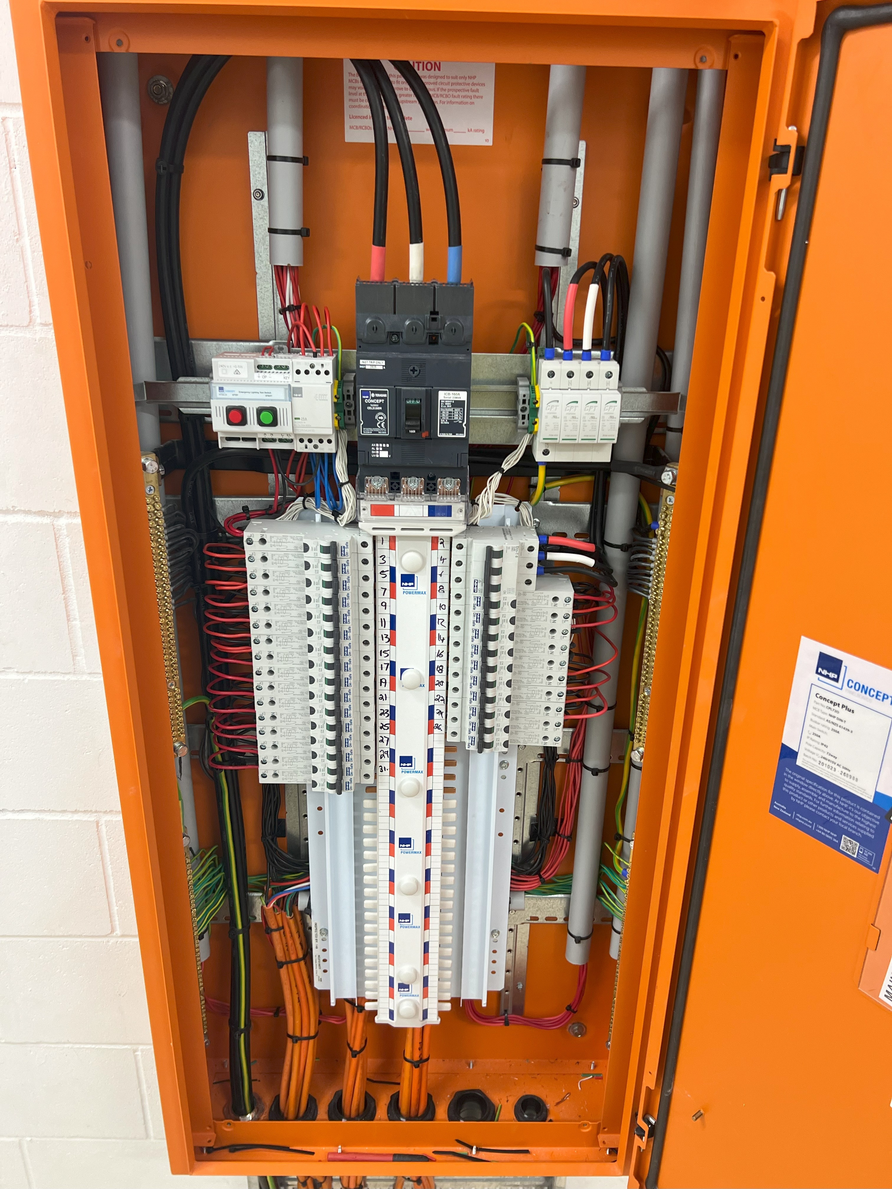 image of tools organized on a workbench (for a plumbing service)