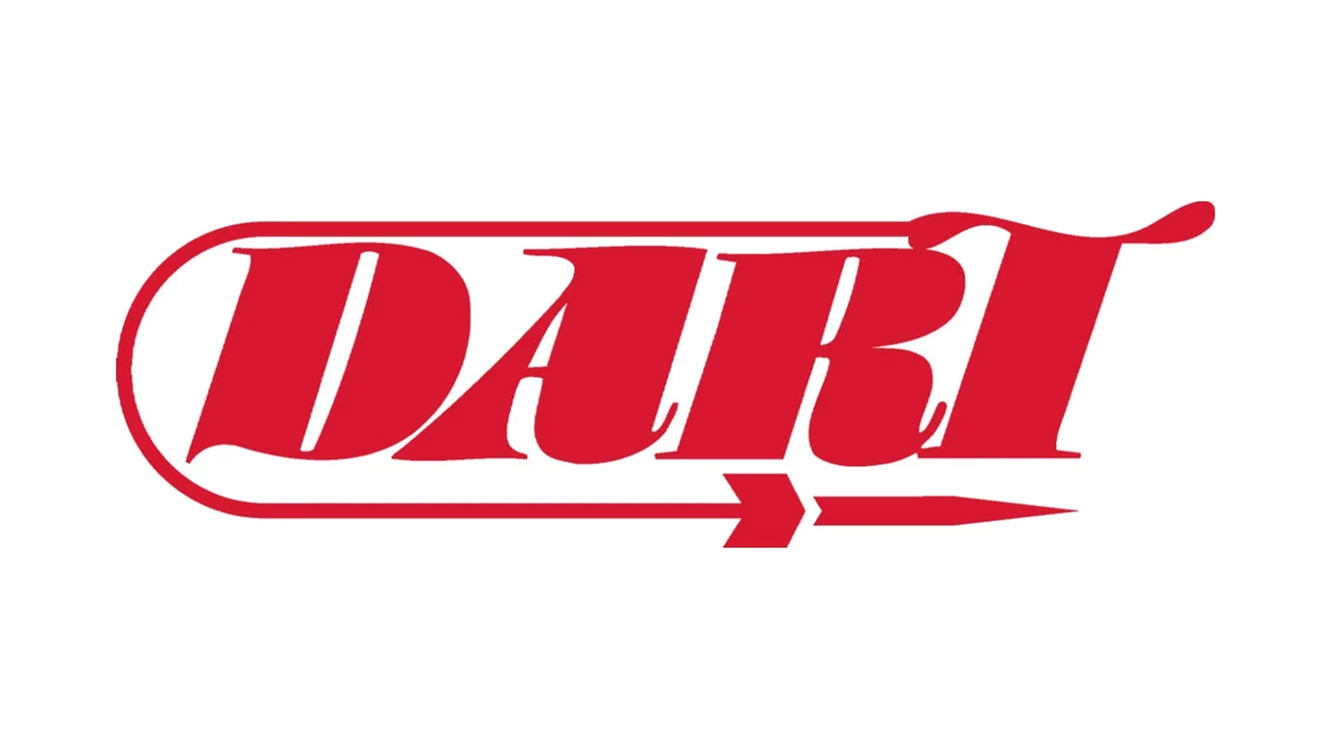 Red stylized text 'DART' with an arrow running horizontally beneath it.