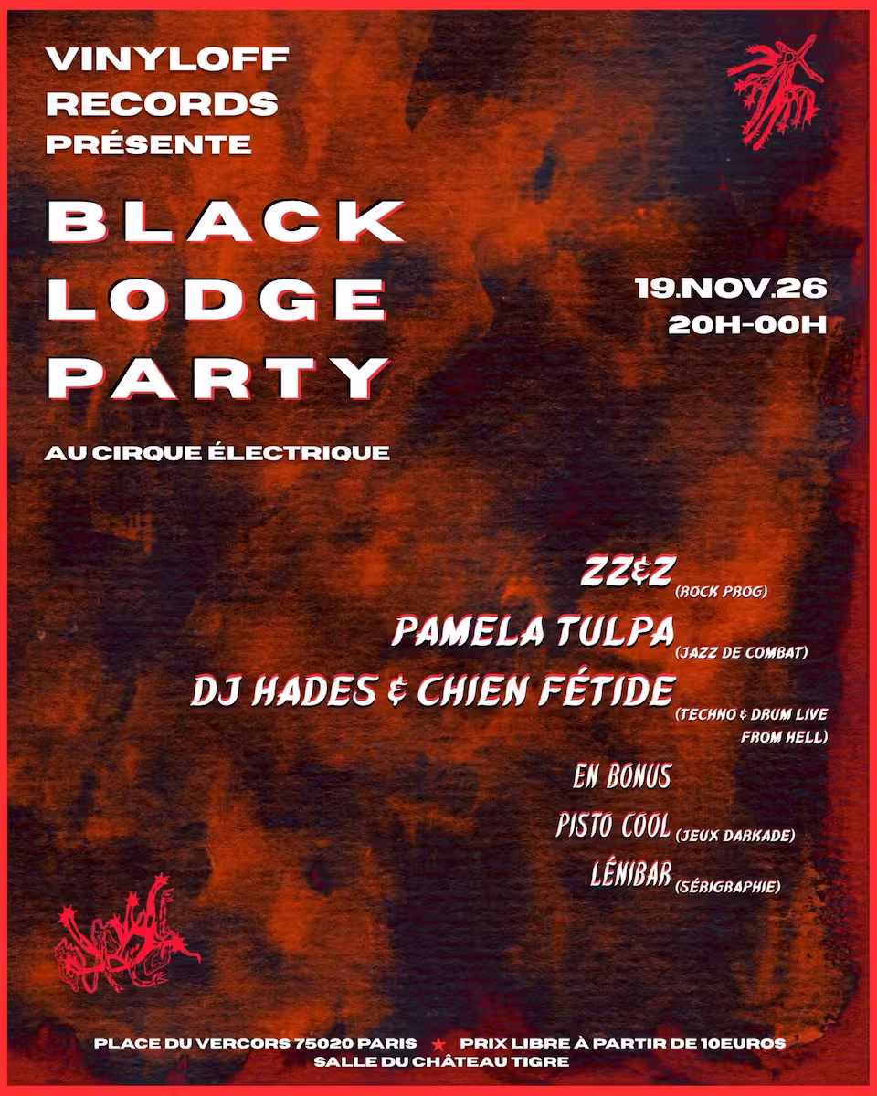 VINYLOFF RECORDS présente BLACK LODGE PARTY