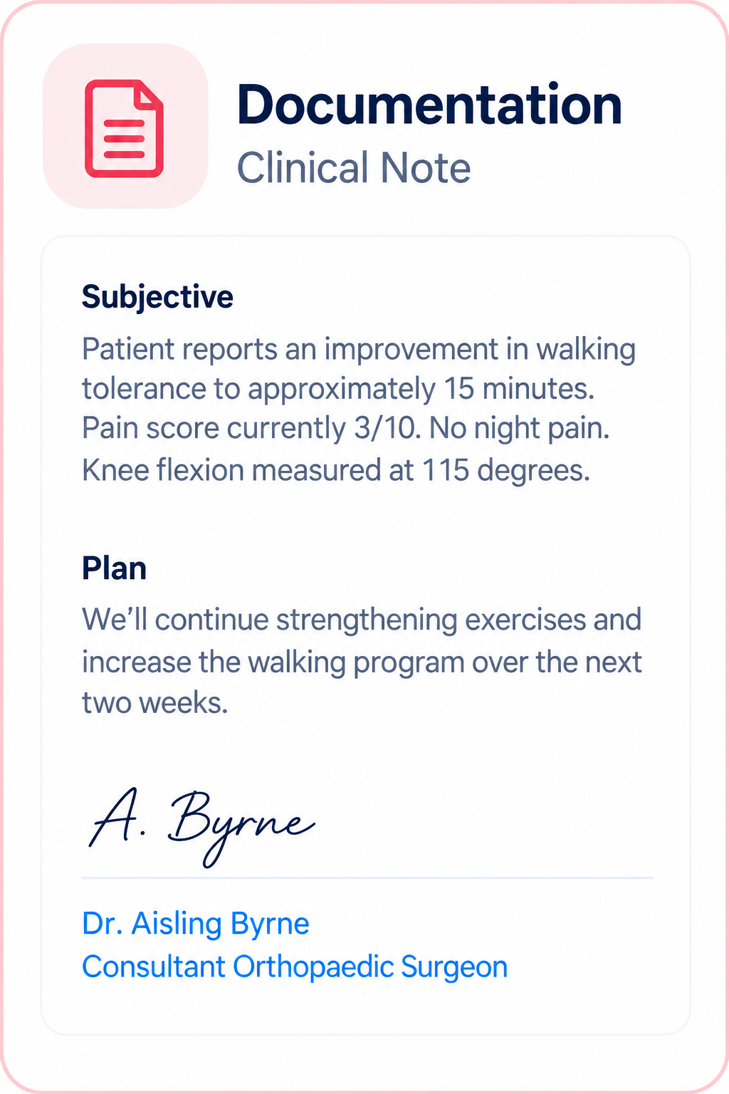 clinical document