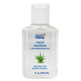 Hand Sanitizer 2 oz Square Bottle