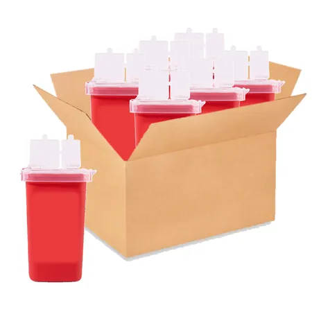 Sharps Container 1 Qt Flip Lid - Image 4
