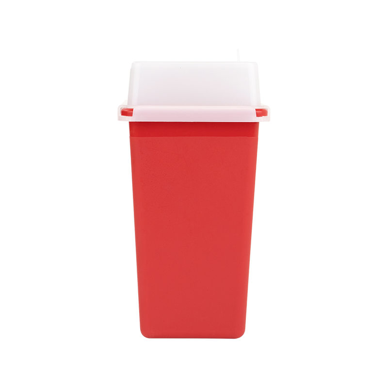 Sharps Container 1 Qt Slide Lid Red - Image 8