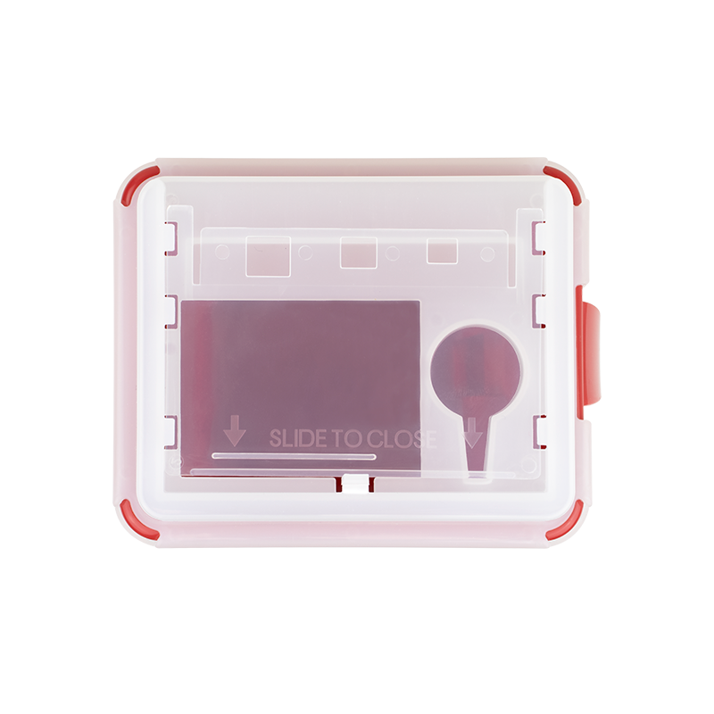 Sharps Container 1 Qt Slide Lid Red - Image 7