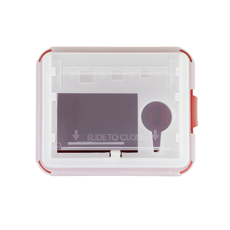 Sharps Container 2 Qt Slide Lid Red