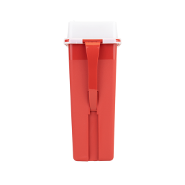 Sharps Container 2 Qt Slide Lid Red - Image 11