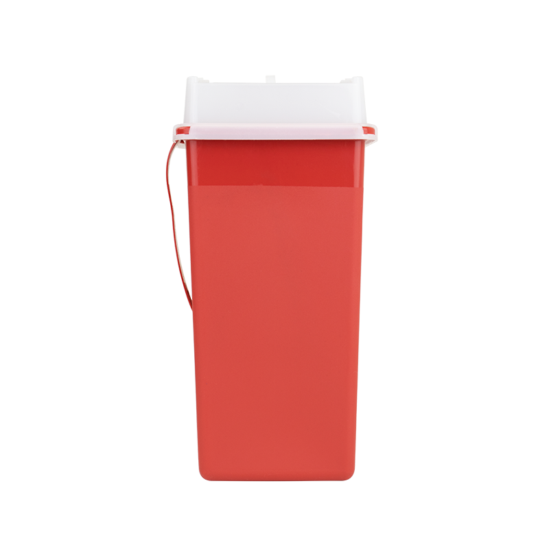 Sharps Container 2 Qt Slide Lid Red - Image 9