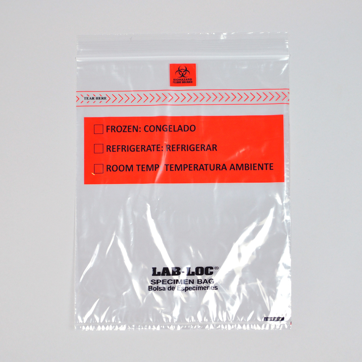 Biohazard Specimen Bags 8 x 10