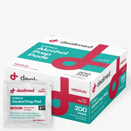 Alcohol Prep Pad Medium