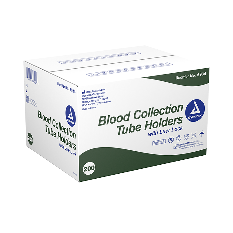Blood Collection Tube Holder, w/ Luer Lock