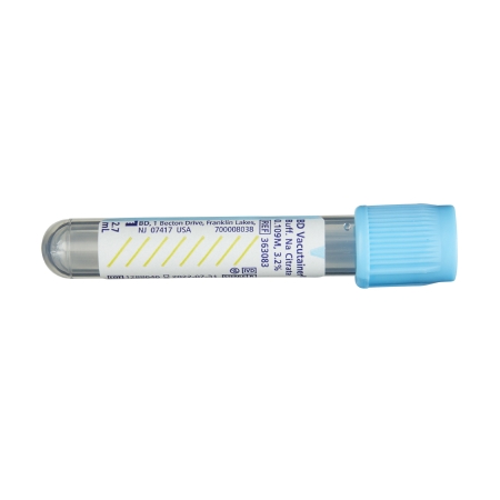 Blood Collection Tube Sodium Citrate 13 x 75 mm 2.75 mL Light Blue - Image 3