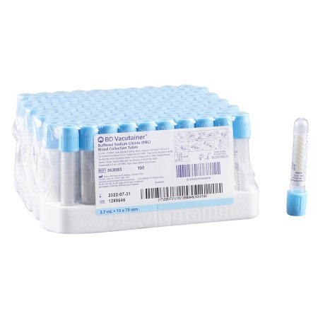 Blood Collection Tube Sodium Citrate 13 x 75 mm 2.75 mL Light Blue - Image 2