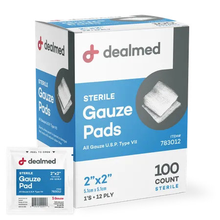 Gauze Pad Sterile Woven 2" x 2" 12-Ply - Image 3