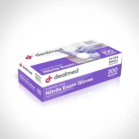 Glove Exam Nitrile N/S Blue XS - Image 5