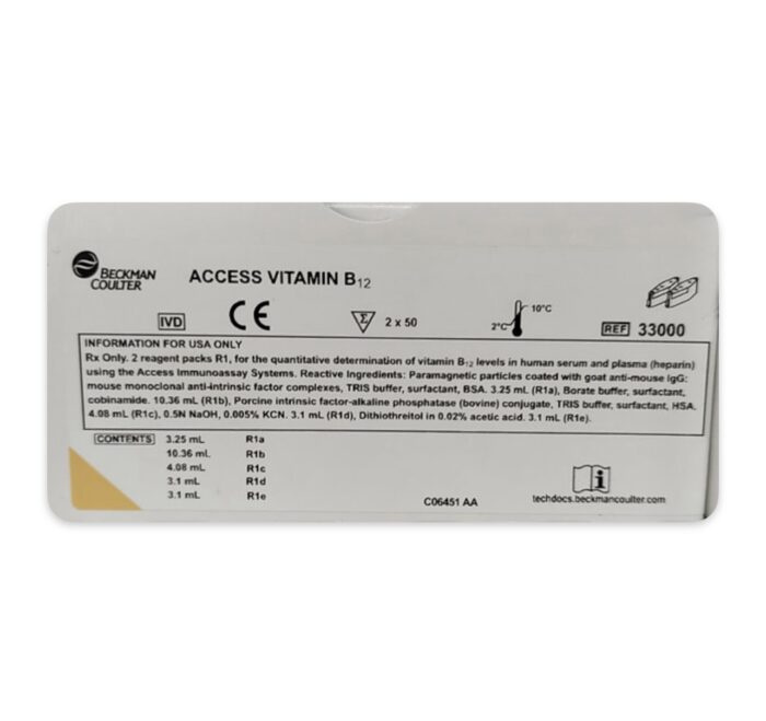 Vitamin B12 Reagent 2x50 Count Tests Ea