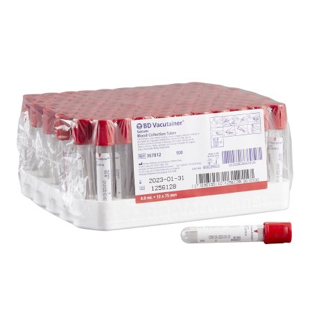 Tube Vacutainer Plus Plastic 13 x 75 mm 4.0 mL Red - Image 2