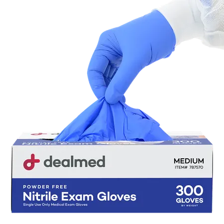 Glove Exam Nitrile N/S Purple M - Image 7