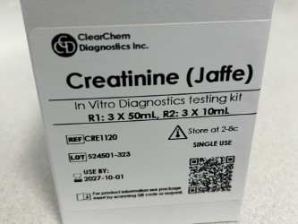 ClearChem Diagnostics CRE1120 Creatinine- Jaffe 3x50 ML, 3x10ML